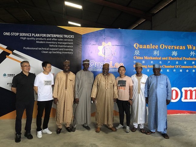 The governor of JIGAWA State Visited QuanLee Overseas Warehouse in Lagos, Nigeria and Discussed Long-term Cooperation